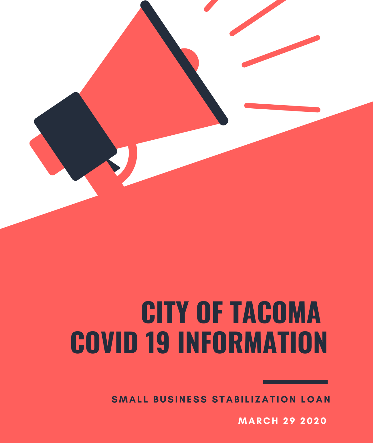 29Mar2020 New From City of Tacoma: Small Business Loan Information in 6&nbsp;Languages