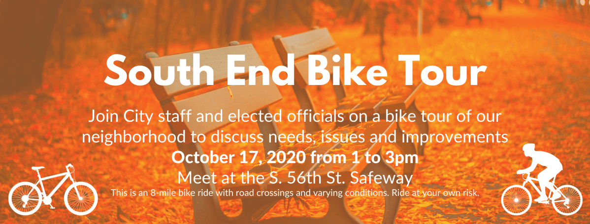 Join Us October 17th for a South End Bike&nbsp;Tour