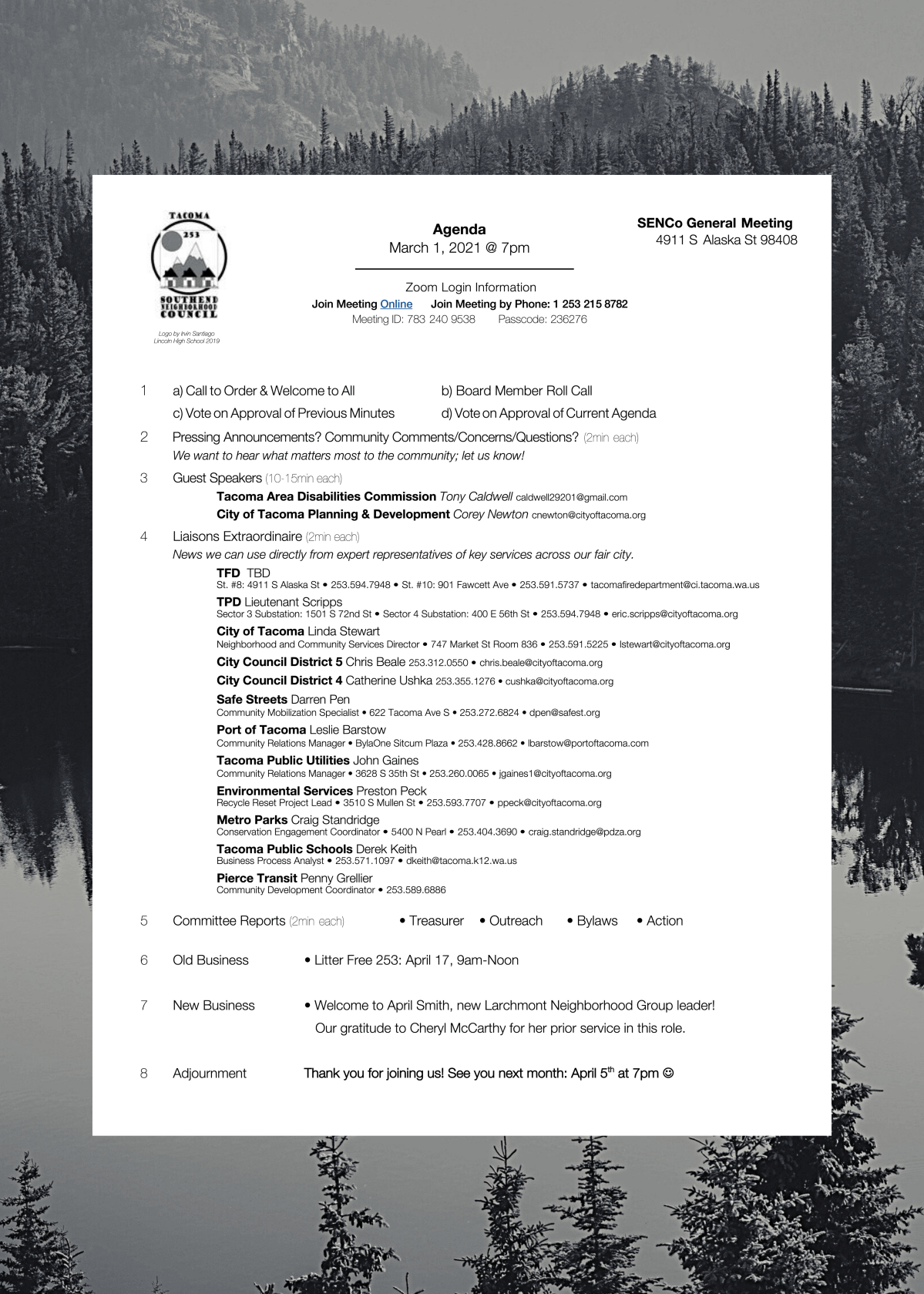 SENCo General Meeting via Zoom March 1 @&nbsp;7pm