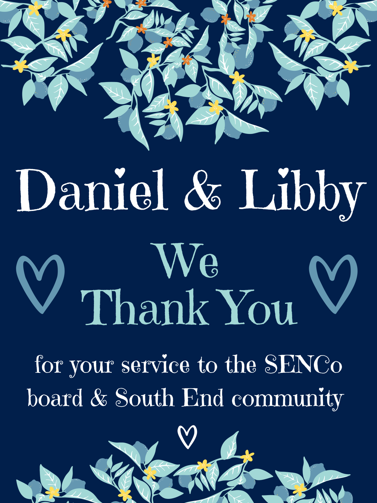 THANK YOU DANIEL &&nbsp;LIBBY