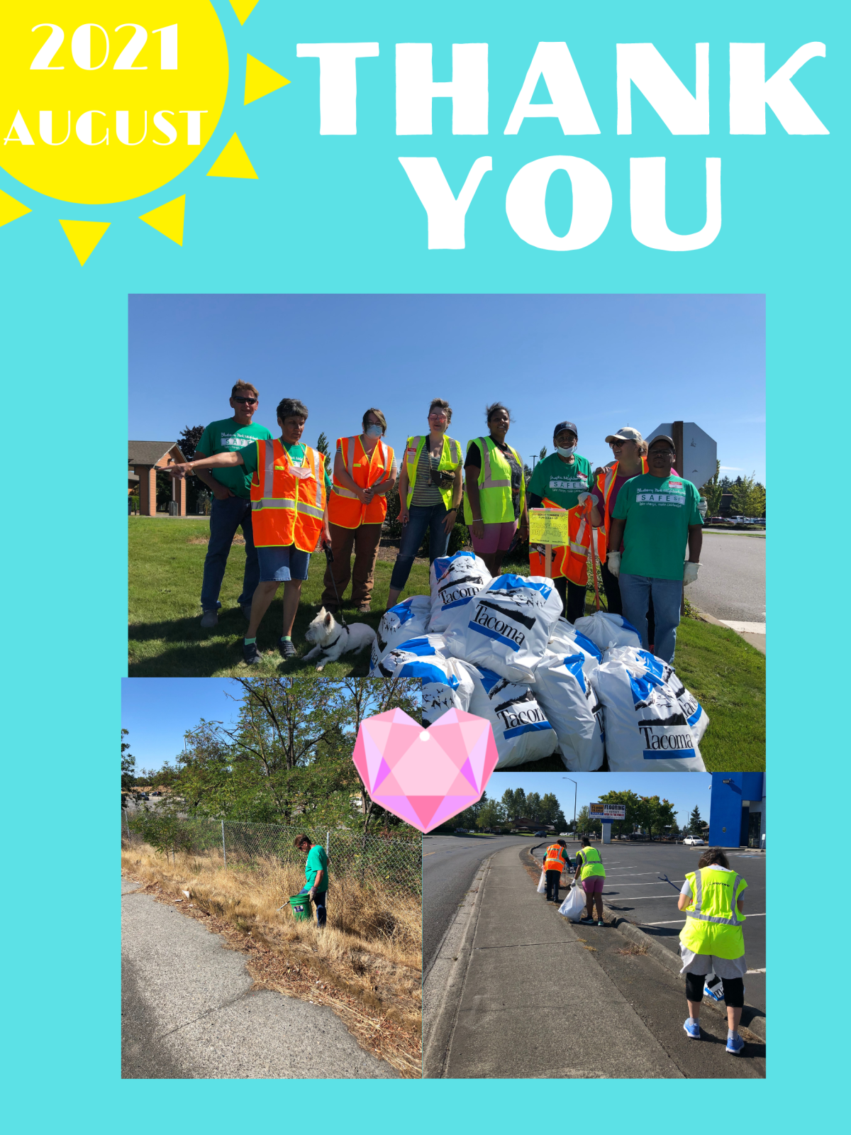 SENCo AUGUST CLEAN-UP THANK&nbsp;YOU!!!