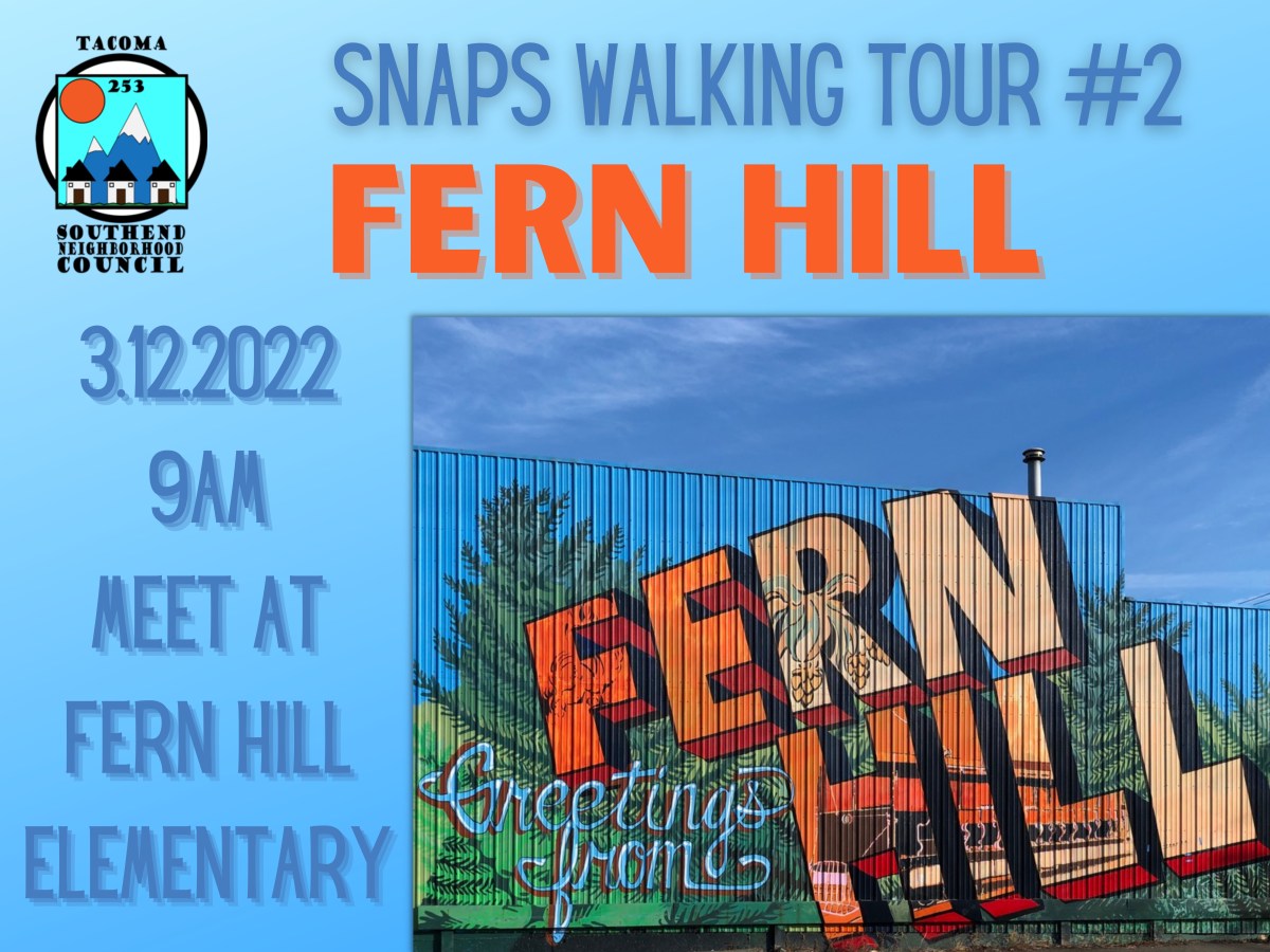 SNAPs Walking Tour #2 FERN&nbsp;HILL