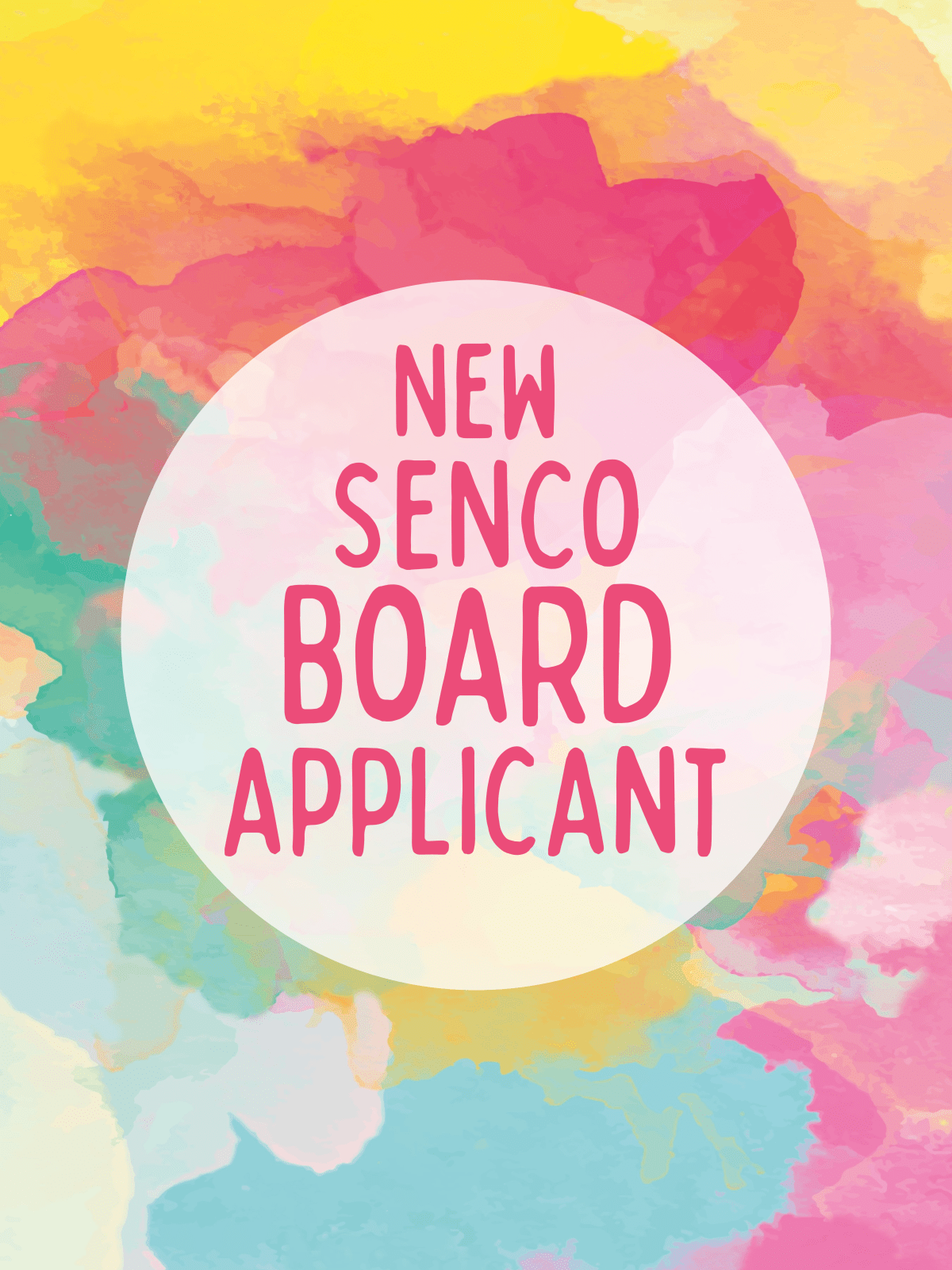SENCo Board Applicant Vote:&nbsp;11/7