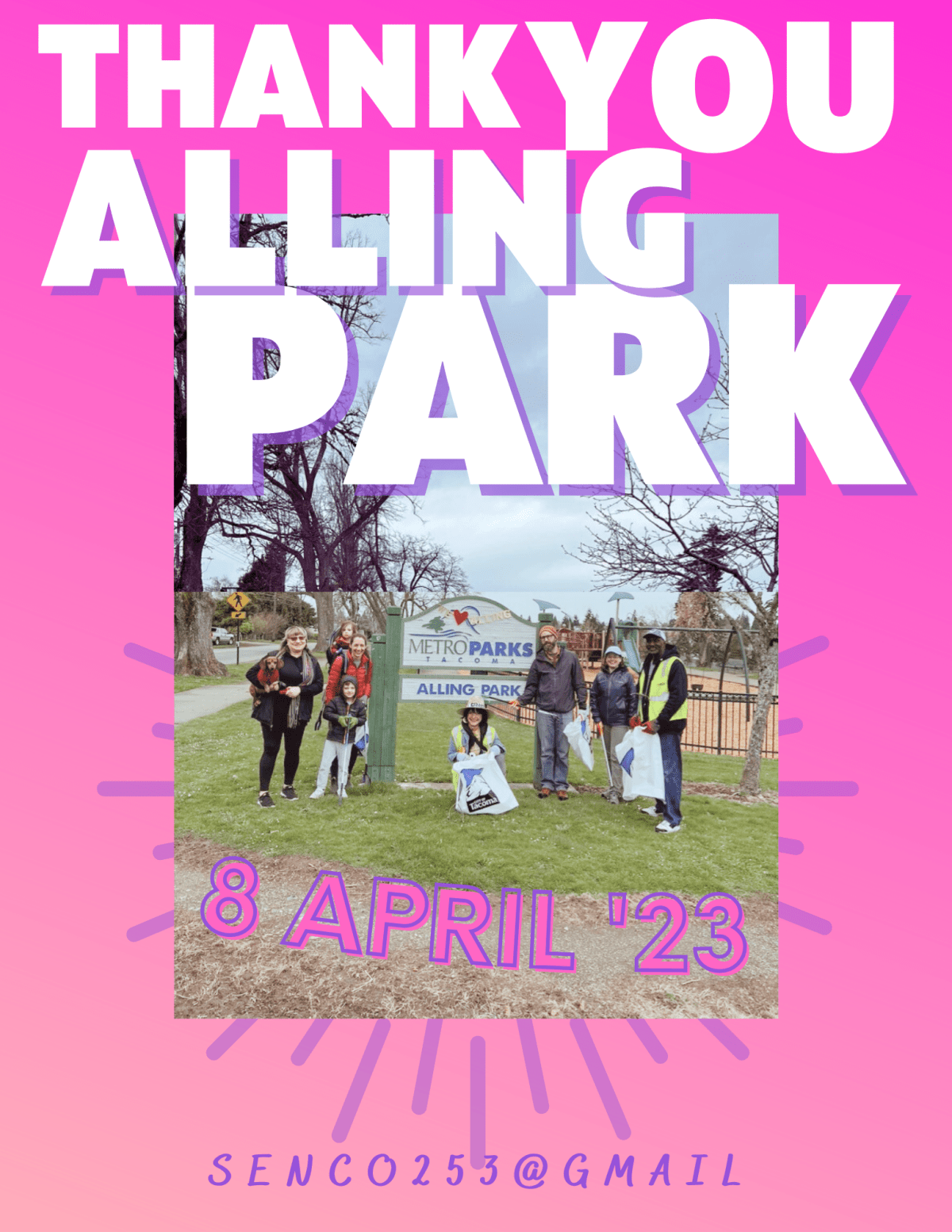 Thank You Alling&nbsp;Park!